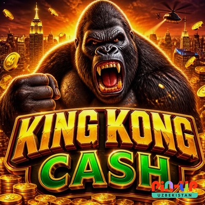 Tezkor o‘yin kartasi «King Kong Cash» — banner ko‘rinishi