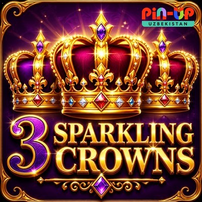 Lobby o‘yini «3 Sparkling Crowns» — kartochka
